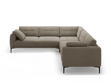 Nurgadiivan Micadoni Home Bemy, 290 x 290 x 86 cm, 5-kohaline, Grey Brown