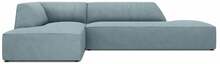 Nurgadiivan Micadoni Home Ruby Modular 4 Seats, 273 x 180 x 69 cm, helesinine, vasak