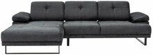 Nurgadiivan Hanah Home Mustang Large, 174 x 314 x 83 cm, antratsiit, vasak