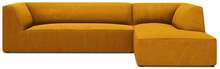 Nurgadiivan Micadoni Home Ruby 4 Seats, 273 x 180 x 69 cm, kuldne, parem