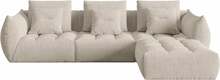 Mooduldiivan Micadoni Home Bloom City05, 332 x 216 x 95 cm, tume beež