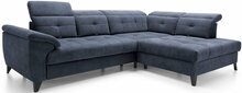 Nurgadiivan Eltap Inferne Relax 40, parem, 297 x 210 x 107 cm, tumesinine