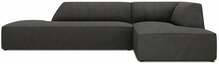 Nurgadiivan Micadoni Home Ruby Modular 4 Seats, 273 x 180 x 69 cm, tumehall, parem