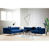 Nurgadiivan Hanah Home Como, 350 x 270 x 73 cm, tumesinine, parem