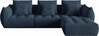 Mooduldiivan Micadoni Home Bloom City77, 332 x 216 x 95 cm, sinine