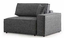 Nurgadiivanvoodi Atelier Del Sofa Pirlo, 560ARE2218, 260 x 100 x 88 cm, tumehall, vasak