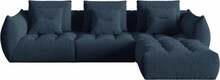Mooduldiivan Micadoni Home Bloom City77, 332 x 216 x 95 cm, sinine