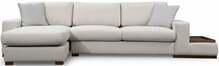 Nurgadiivan Hanah Home Loop 18, vasak, 332 x 194 x 85 cm, helepruun