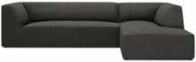 Nurgadiivan Micadoni Home Ruby 4 Seats, 273 x 180 x 69 cm, tumehall, parem