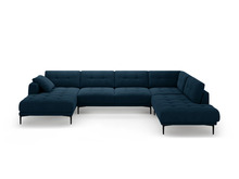 Nurgadiivan Micadoni Home Bemy, 373 x 240 x 86 cm, Velvet Panoramic, 7 kohta, royal blue
