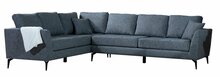 Nurgadiivan Hanah Home Tempo, 300 x 230 x 90 cm, tumehall, vasak