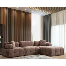 Nurgadiivan Atelier Del Sofa Doblo, pruun, Cappuccino, tumbaga