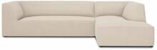 Nurgadiivan Micadoni Home Ruby 4 Seats, 273 x 180 x 69 cm, Ottawa 8, kreemjas, parem