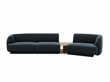 Mooduldiivan Micadoni Miley Haga 86, parempoolne, 300 x 118 x 70 cm, sinine