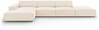 Nurgadiivan Micadoni Home Jodie 5 Seats, helepruun, vasak, 341 x 166 x 70 cm