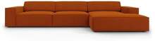 Nurgadiivan Micadoni Home Jodie 4 Seats, oranž, parem, 284 x 166 x 70 cm