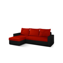 Nurgadiivan Eltap Livio Alova 46, 150 x 237 x 90 cm, punane