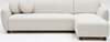 Nurgadiivan Hanah Home Eddy, 273 x 93 x 86 cm, valge, parem