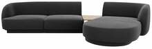 Mooduldiivan Micadoni Miley Blu14, parem, 300 x 145 x 70 cm, hall