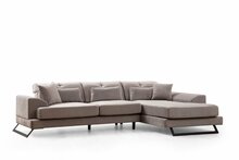 Nurgadiivan Hanah Home Frido, parem, 190 x 308 x 92 cm, helehall