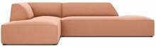 Nurgadiivan Micadoni Home Ruby Modular 4 Seats, 273 x 180 x 69 cm, roosa, vasak