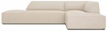 Nurgadiivan Micadoni Home Ruby Modular 4 Seats, 273 x 180 x 69 cm, Ottawa 8, kreem, parem