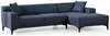 Nurgadiivan Hanah Home Petra, parem, 145 x 250 x 69 cm, sinine