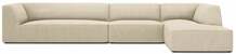 Nurgadiivan Micadoni Home Ruby 5 Seats, 366 x 180 x 69 cm, liivakarva pruun, parem