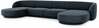 Panoraamdiivan Micadoni Home Miley Velvet Panoramic MICU140F1MILEY4, 334 x 155 x 74 cm, sinine