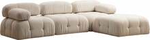 Nurgadiivan Hanah Home Bubble L1-O1-1R-PUF, 190 x 288 x 75 cm, kreemjas