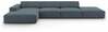 Nurgadiivan Micadoni Home Jodie 5 Seats, 341 x 166 x 70 cm, sinine, vasak