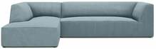 Nurgadiivan Micadoni Home Ruby 4 Seats, 273 x 180 x 69 cm, helesinine, vasak