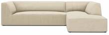 Nurgadiivan Micadoni Home Ruby 4 Seats, parem, helepruun, 273 x 180 x 69 cm