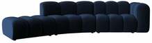 Mooduldiivan Micadoni Lupine, 335 x 166 x 70 cm, royal blue, vasak