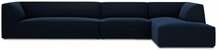 Nurgadiivan Micadoni Home Ruby 5 Seats, 366 x 180 x 69 cm, tumesinine, parem