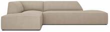 Nurgadiivan Micadoni Home Ruby Modular 4 Seats, 273 x 180 x 69 cm, Ottawa 7, helepruun, parem