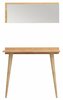 Konsoollaud Kalune Design Banevento, 80 x 32 x 84 cm, tamm, pruun