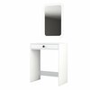 Tualettlaud Kalune Design Lizbon, 84.7 x 70 x 40 cm, peegliga, valge