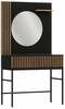 Tualettlaud ELTAP Meorati must/tume tamm 60 cm x 85 cm x 155 cm