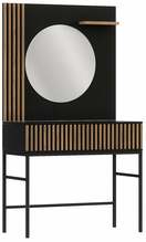Tualettlaud ELTAP Meorati must/tume tamm 60 cm x 85 cm x 155 cm