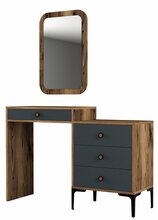 Tualettlaud Kalune Design Lizbon 543, 40 x 124 x 84.7 cm, antratsiit/pähkel