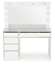 Tualettlaud Halmar Hollywood XL, peegliga, valge
