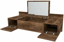 Tualettlaud Kalune Design Zakkum 550ARN2787, 100 x 39.1 x 33 cm, pruun