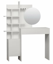 Tualettlaud Kalune Design Mup 855DTE4301, 35 x 105 x 151 cm, valge, peegliga