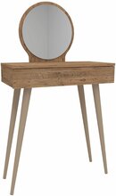 Tualettlaud Kalune Design Siena 550ARN2776, 72 x 35 x 129.2 cm, mänd, peegliga