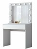 Tualettlaud Kalune Design BJ120 - 2916, 45 x 90 x 148 cm, valge, peegliga
