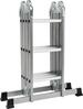 Redel, multifunktsionaalne, alumiinium Vorel 17704, 4x3 astet, 3,4 m