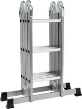Redel, multifunktsionaalne, alumiinium Vorel 17704, 4x3 astet, 3,4 m