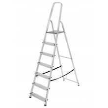 Redel, kodu, platvormiga AWTOOLS AW23024, 8 astet, alumiinium, 150 kg