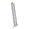 Redel, alumiinium, universaalne, kahepoolne, teleskoop, 3-osaline FORTE 3x12 astet 356-865 cm